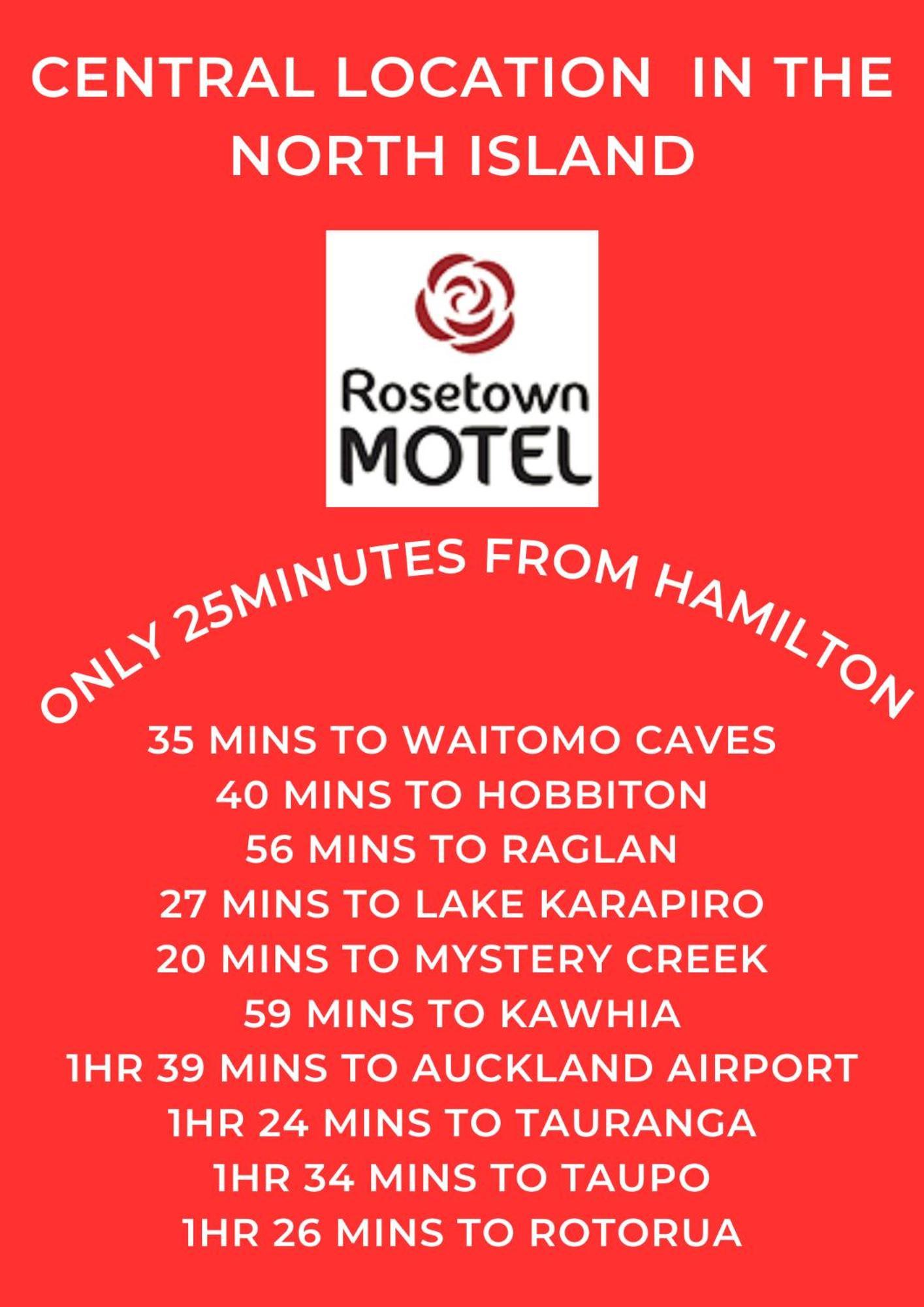 Rosetown Motel 테 아와무투 외부 사진